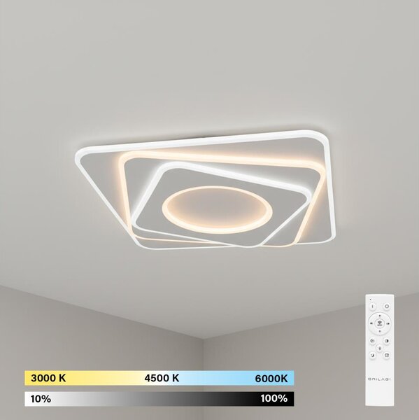 Brilagi - LED Stmívatelné stropní svítidlo MODERN LED/100W/230V 3000-6000K + DO