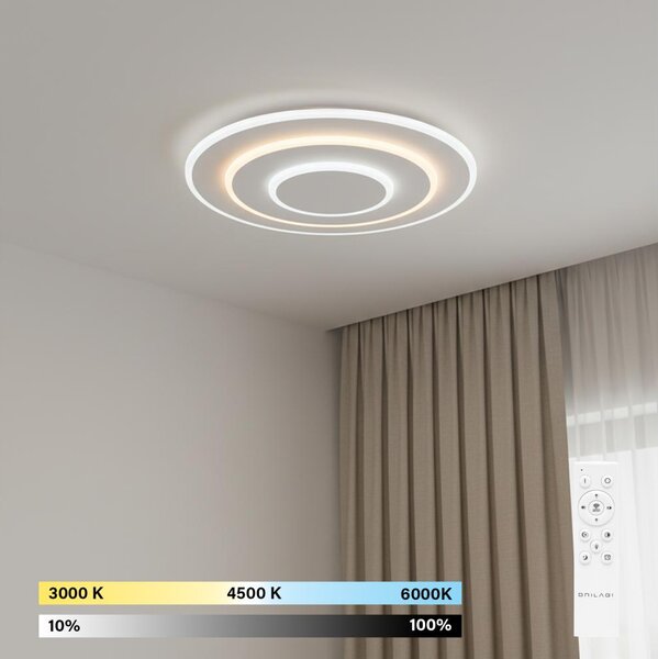 Brilagi - LED Stmívatelné stropní svítidlo MODERN LED/58W/230V 3000-6000K + DO