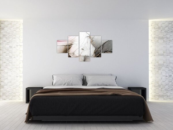 Obraz - Mramorový inkoust (125x70 cm)