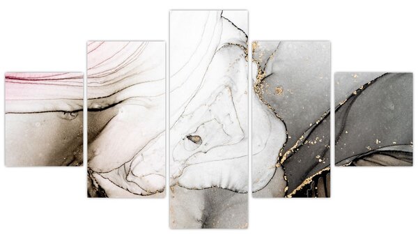 Obraz - Mramorový inkoust (125x70 cm)