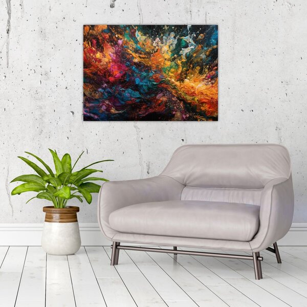Obraz - Barevná abstrakce II. (70x50 cm)