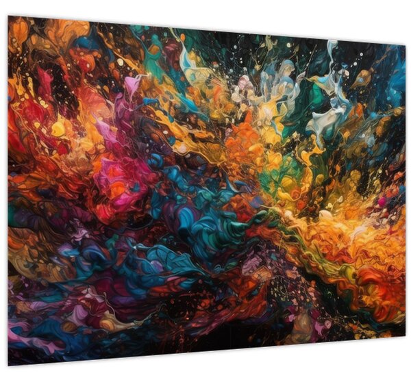 Obraz - Barevná abstrakce II. (70x50 cm)