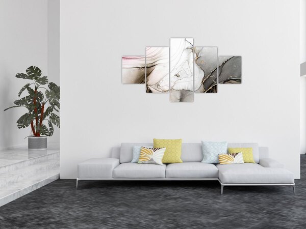 Obraz - Mramorový inkoust (125x70 cm)