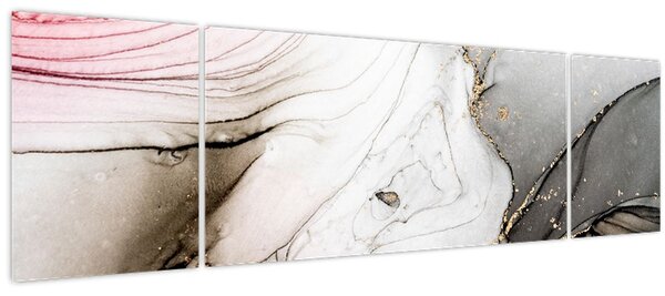 Obraz - Mramorový inkoust (170x50 cm)
