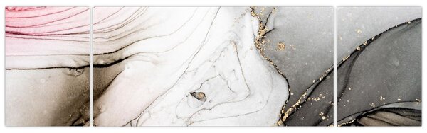 Obraz - Mramorový inkoust (170x50 cm)