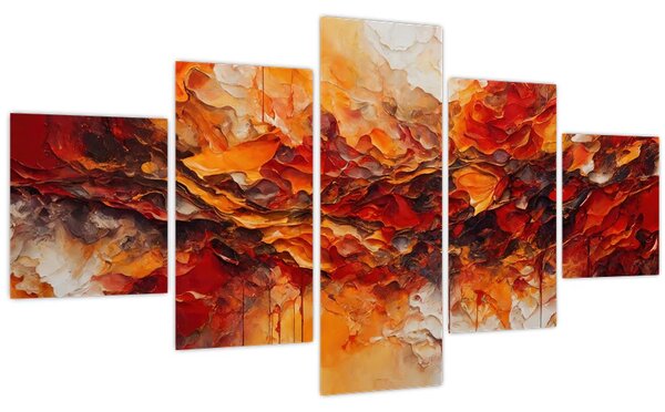 Obraz - Abstrakce (125x70 cm)