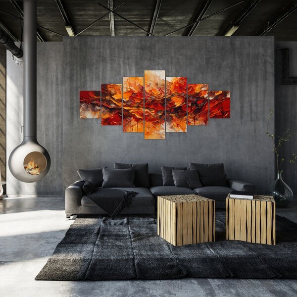 Obraz - Abstrakce (210x100 cm)