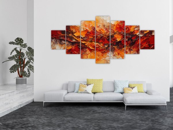 Obraz - Abstrakce (210x100 cm)