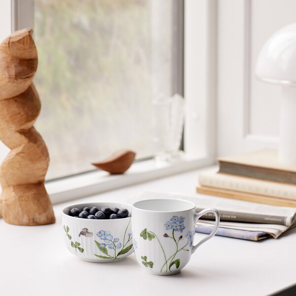 Kähler Design Porcelánová miska Hammershøi Summer - Forget Me Not KD483