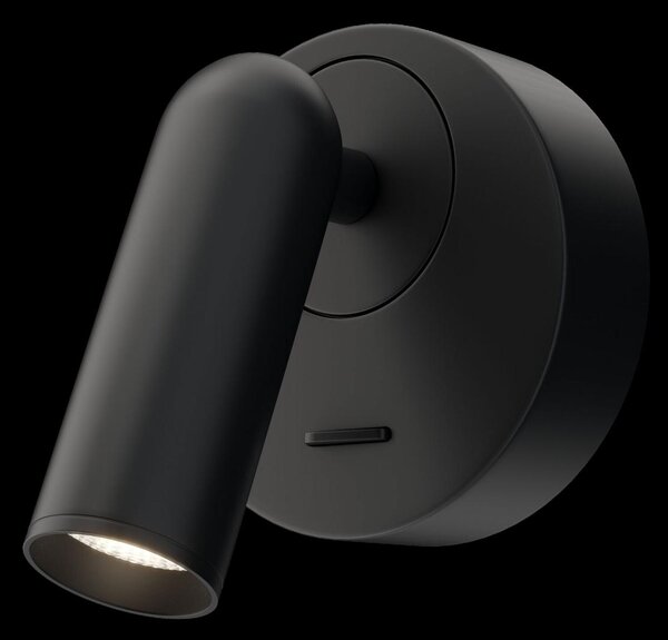 Maytoni Nástěnné LED svítidlo MIRAX 3W, v. 7 cm, CRI80 Barva: Černá