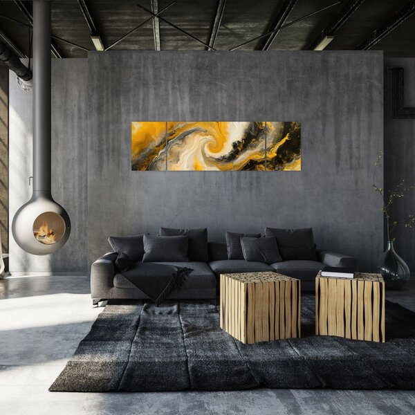 Obraz - Spirální abstrakce (170x50 cm)