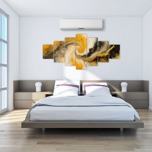 Obraz - Spirální abstrakce (210x100 cm)