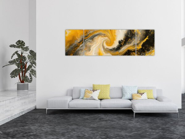Obraz - Spirální abstrakce (170x50 cm)