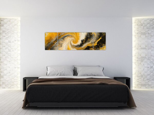 Obraz - Spirální abstrakce (170x50 cm)