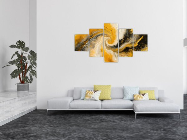 Obraz - Spirální abstrakce (125x70 cm)