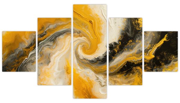 Obraz - Spirální abstrakce (125x70 cm)