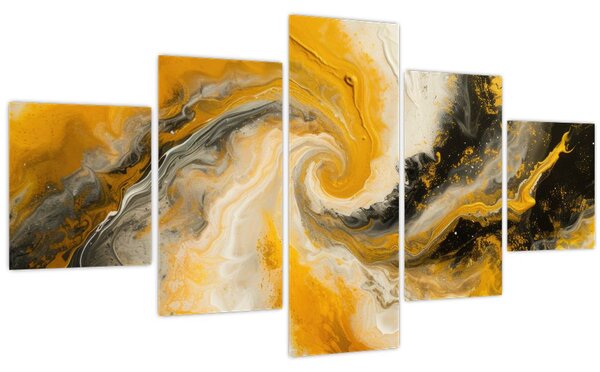 Obraz - Spirální abstrakce (125x70 cm)