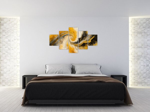 Obraz - Spirální abstrakce (125x70 cm)