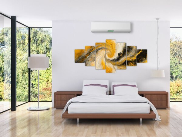 Obraz - Spirální abstrakce (210x100 cm)