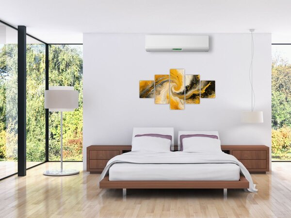 Obraz - Spirální abstrakce (125x70 cm)