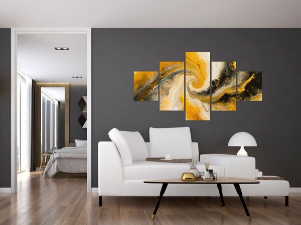 Obraz - Spirální abstrakce (125x70 cm)