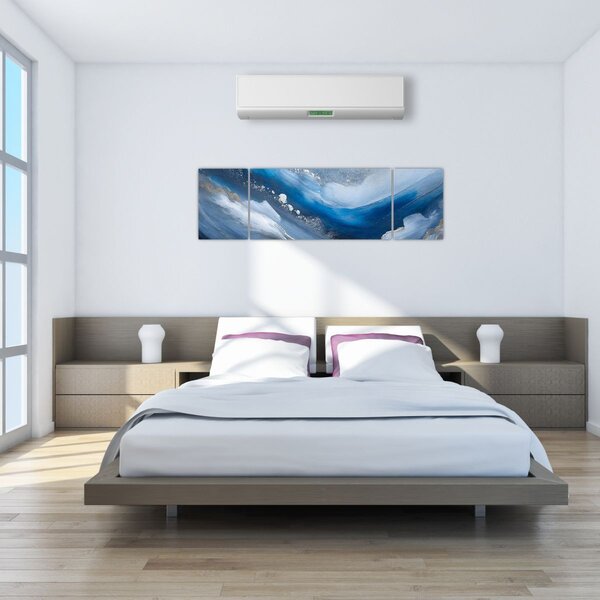 Obraz - Abstrakce oceánu (170x50 cm)