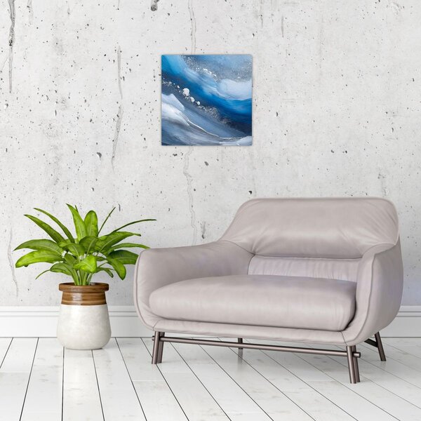 Obraz - Abstrakce oceánu (30x30 cm)