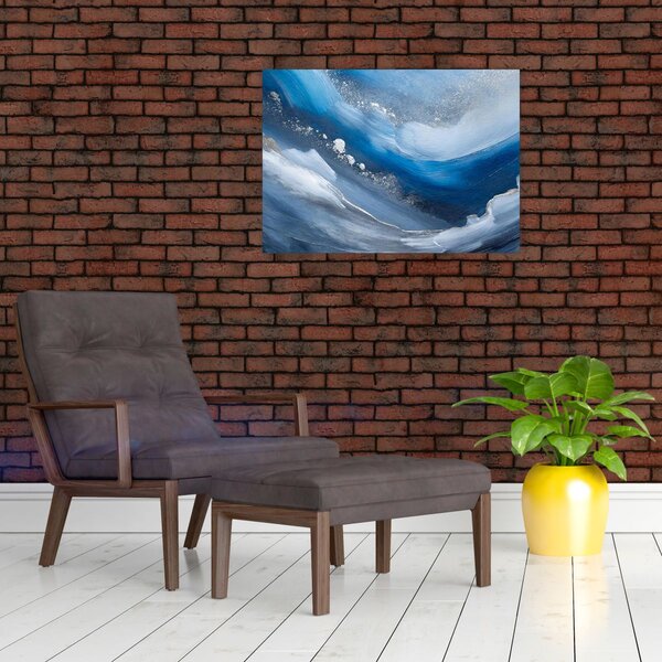 Obraz - Abstrakce oceánu (70x50 cm)