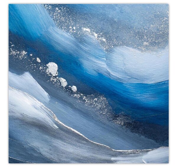 Obraz - Abstrakce oceánu (30x30 cm)