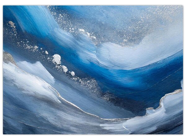 Obraz - Abstrakce oceánu (70x50 cm)