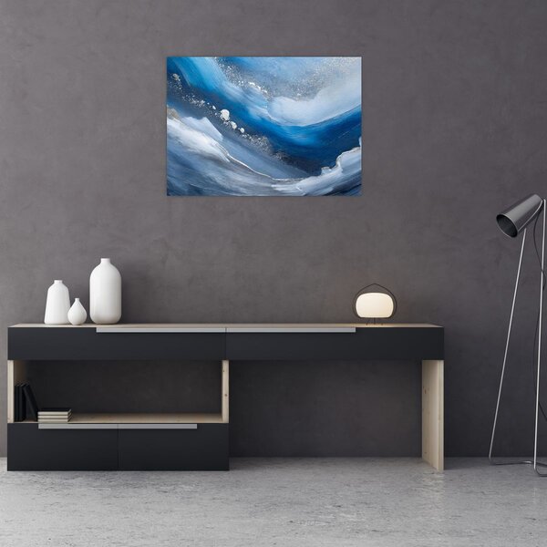 Obraz - Abstrakce oceánu (70x50 cm)