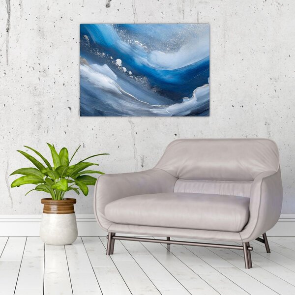 Obraz - Abstrakce oceánu (70x50 cm)