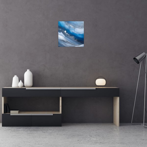 Obraz - Abstrakce oceánu (30x30 cm)