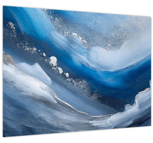 Obraz - Abstrakce oceánu (70x50 cm)