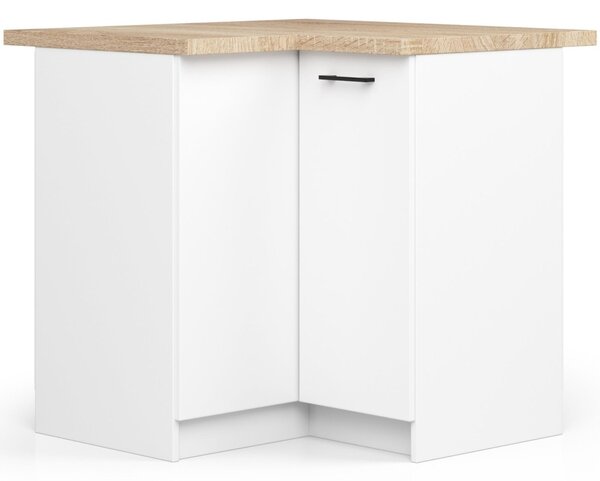 Ak furniture Kuchyňská rohová skříňka Olivie S 90 cm bílá