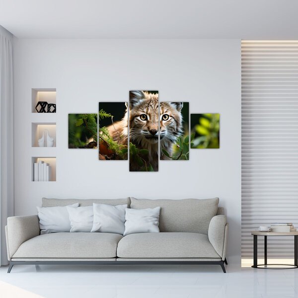 Obraz - Rys (125x70 cm)