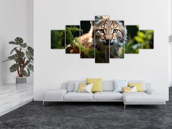 Obraz - Rys (210x100 cm)