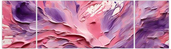 Obraz - Romantická abstrakce (170x50 cm)