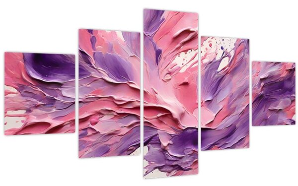 Obraz - Romantická abstrakce (125x70 cm)