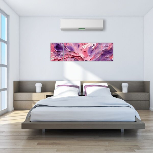 Obraz - Romantická abstrakce (170x50 cm)