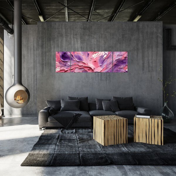 Obraz - Romantická abstrakce (170x50 cm)