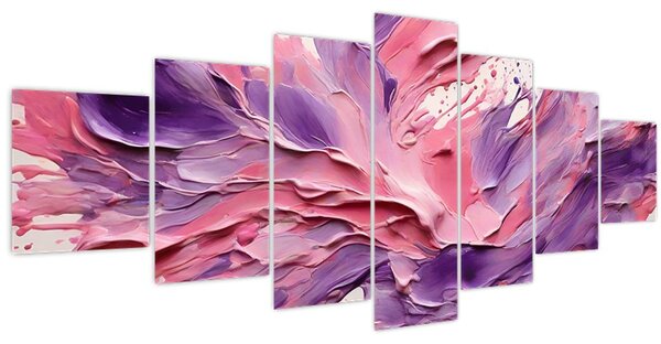 Obraz - Romantická abstrakce (210x100 cm)