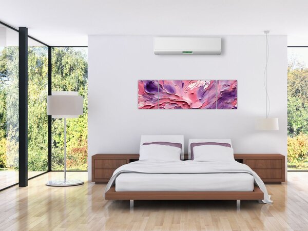 Obraz - Romantická abstrakce (170x50 cm)