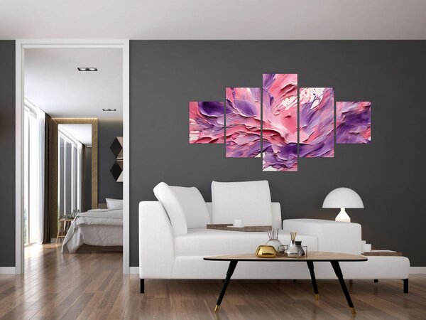 Obraz - Romantická abstrakce (125x70 cm)