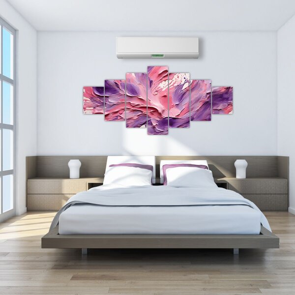 Obraz - Romantická abstrakce (210x100 cm)