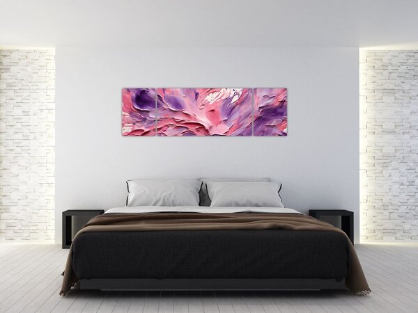 Obraz - Romantická abstrakce (170x50 cm)