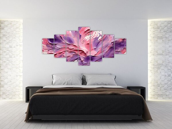 Obraz - Romantická abstrakce (210x100 cm)