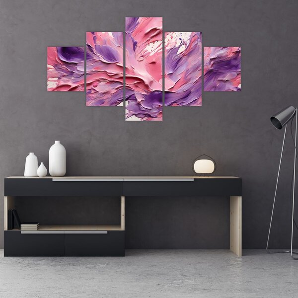 Obraz - Romantická abstrakce (125x70 cm)