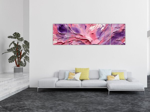 Obraz - Romantická abstrakce (170x50 cm)