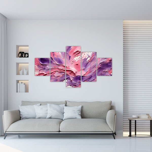 Obraz - Romantická abstrakce (125x70 cm)